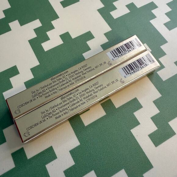 TWO Pack Stila True Red Stay All Day Liquid Lipstick Color Beso - Quantity 2 NIB - Picture 3 of 11